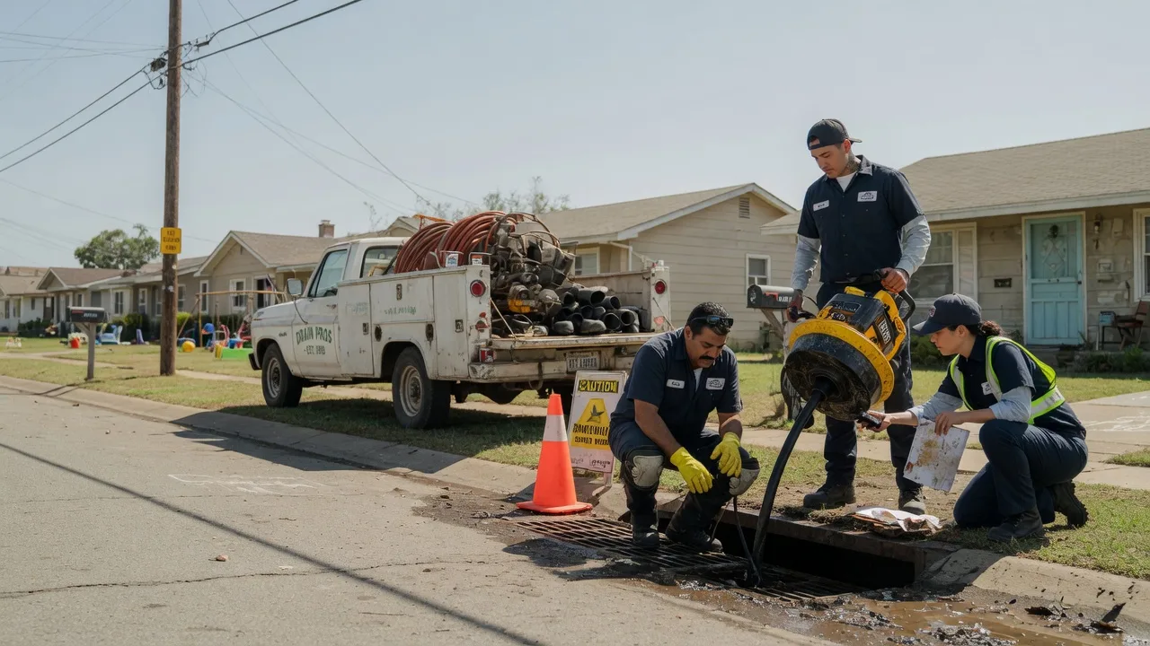 Drain Cleaning in Rio Frio, TX near me